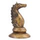 Solid Brass Horse Head Figurine