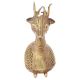 Deer Sitting Dhokra Brass Art Statue