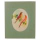 Indian Nature Portrait Colorful Birds Painting
