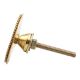 Golden Brass Cut Cabinet Knobs Online