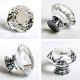 BTSKY 20 PCS Diameter 30mmï¼ˆ1.18inchï¼‰ Clear Crystal Glass Cabinet Knob Cupboard Drawer Pull Handle, Come with 3 kinds of Screws