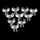 LESHP Crystal Glass Cabinet Knob Cupboard Drawer 10 X 30mm Diamond Acrylic Drawer Door Handle with Screw for Cabinet Furniture Kitchen Home Decorating 10PCS