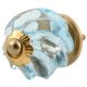 Water Interior Cut Glass Drawer Knob Online