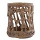 Brass Tribal Design Rustic Metal Candle Holder