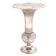 Brass Metal Vase with Nickel Finish
