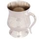 Silver Plated Hand Carved Mug