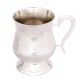Silver Plated Hand Carved Mug