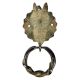 Brass Patina Tribal Horse Face Door Knocker