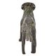 Brass Dog Figurine with Patina