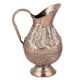 Flower Embossed Copper Jug