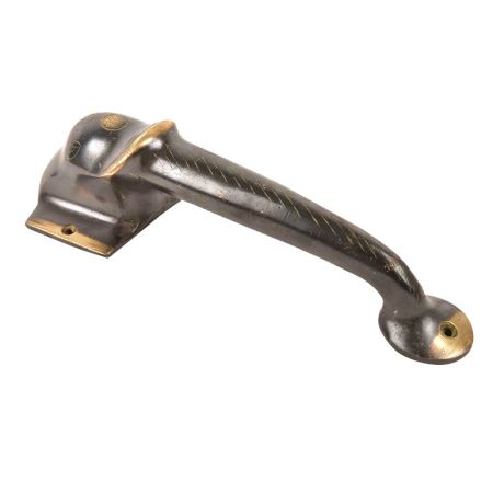 Elephant Head Figurine Brass Door Handle