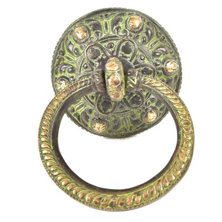 Decorative Green Brass Door knocker