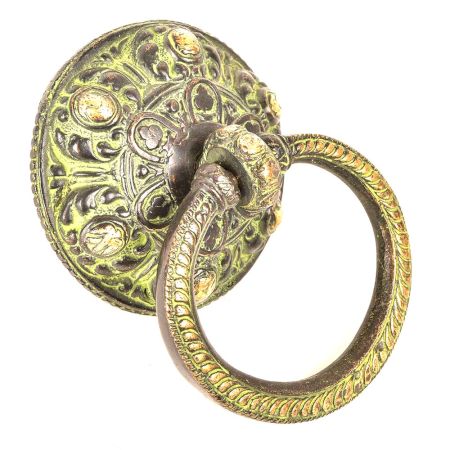 Decorative Green Brass Door knocker