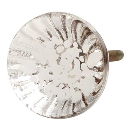  Clear Paneled Sides Glass Dresser Knob Online