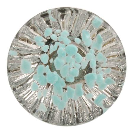  Water Paneled Sides Glass Drawer Knob Online