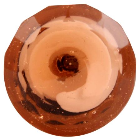 Pink Diamond Glass Wine Stopper