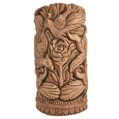 Indian Peacock Rose Engraved Home Decor Collectable