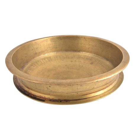 Brass Urli without Handles - 12.5 Inches