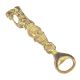 Brass Dog Head Elephant Bottle Opener