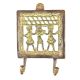 Brass Three Working Ladies Dhokra Art Wall Hooks