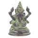 Brass Ganesha Sitting Idol with Patina