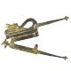 Dragon Shape Vintage Brass Beetle Nut Cutter with Engravings