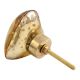 Antique Golden Heart Mercury Glass Dresser Knob Online