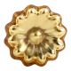 Golden Mercury Sunflower Glass Wine Stopper