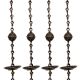Swing Chain Set Handicrafted Decorative Brass Jhula Chain(Set Of 4 Pieces)