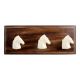 Cream Horse Metal Wooden Hooks