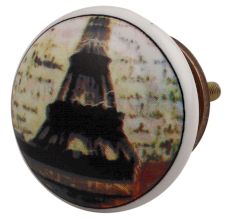 Multicolor Big Tower Ceramic Flat Cabinet Knob Online