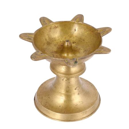 Brass Oil Lamp or Diya
