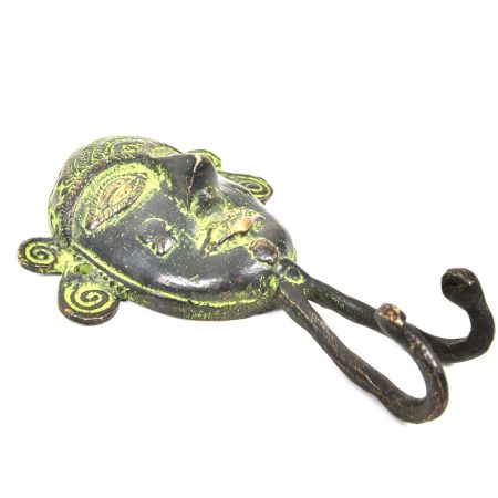 Bronze Face Mask with 2 Hooks