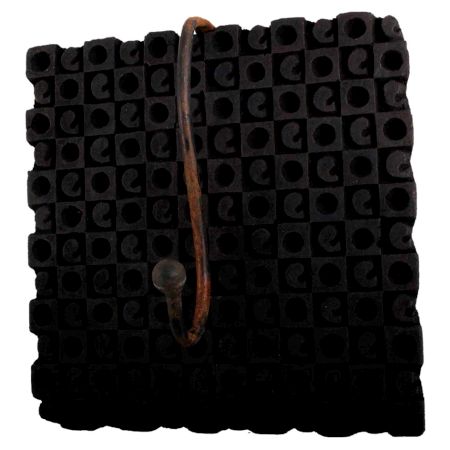 Wooden Printing Block Hooks