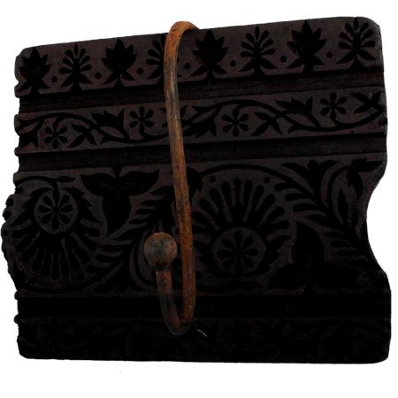 Wooden Printing Block Hooks