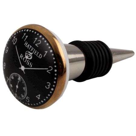 Hatfield Ross Ceramic Watch Wine Stopper