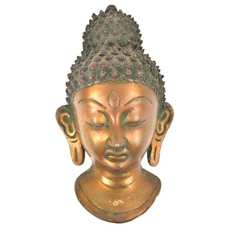 Bronze Buddha Wall Hanging