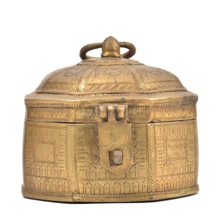 Bronze Octagonal Storage Box