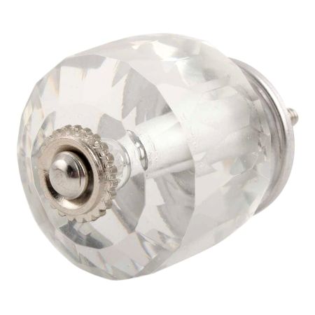 Clear Fine Cut Glass Dresser Knob Online