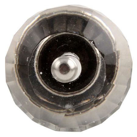 Clear Fine Cut Glass Wine Stopper