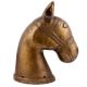 Vintage Brass Horse Head 13 inches