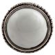 Grey Wheel Floral Glass and Metal Drawer Knobs Online