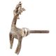 Silver Swamp Deer Brass Dresser Knobs