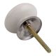 Lady Ceramic Flat Drawer Knob Online