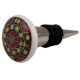 Mixed Color Ceramic Flat Wine Stopper