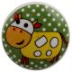 Yellow Cow Flat Ceramic Wine Stopper