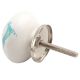 Sea Green Running Rein Deer Pattern Ceramic Drawer Knob Online