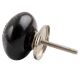 Black Running Rein Deer Ceramic Dresser Knob Online