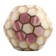 Golden Football Pattern Hexagon Ceramic Dresser Knob Online