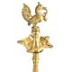 Brass Peacock Oil Lamp